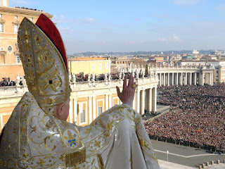 Pope Addresses Crowd