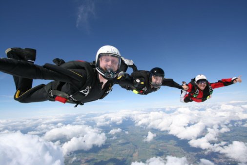 Skydiving